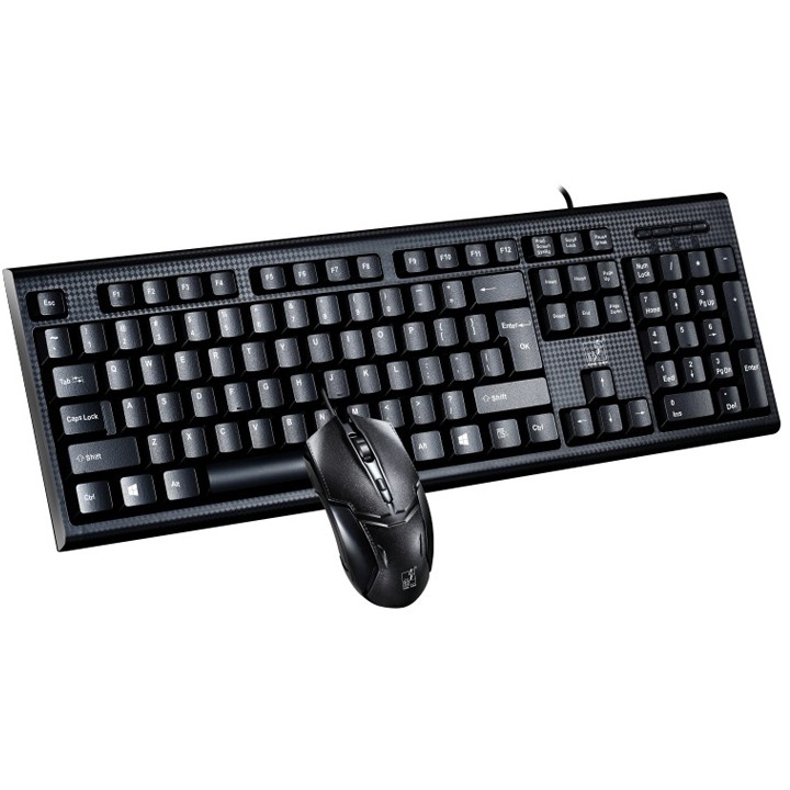 Bàn phím và chuột Q17 giả cơ game dụng + Tặng Lót Chuột Logitech