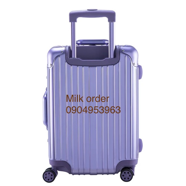 Vali khoá sập RMW size 24 vỏ trơn