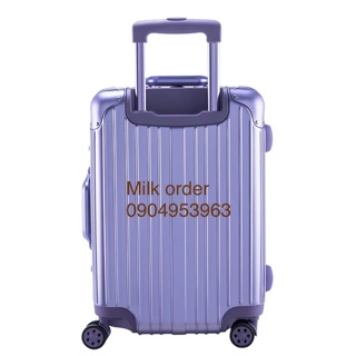 Vali khoá sập RMW size 24 vỏ trơn