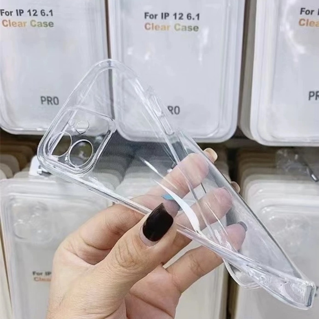 Ốp lưng cho iphone - Ốp trong suốt clear case full hộp