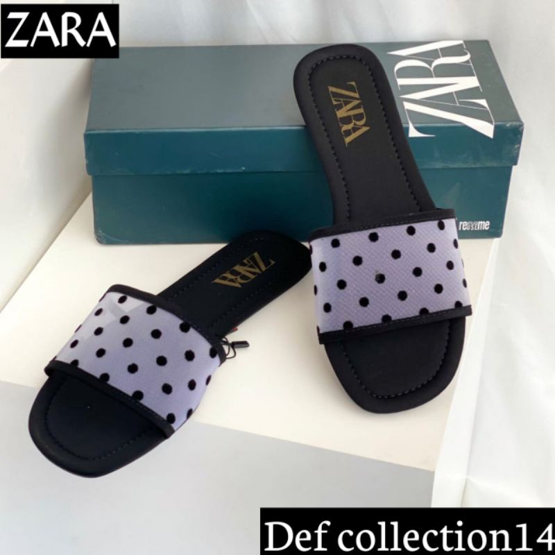 Zr-184 Nhập Khẩu Nguyên Bản Giày Sandal Phẳng Thương Hiệu