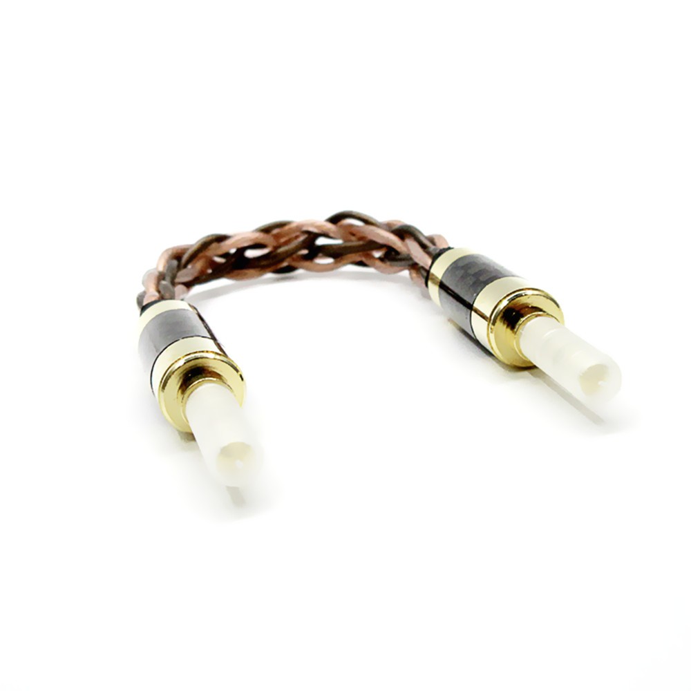 Dây Cáp Âm Thanh Bện Dây 10cm Aux 3.5mm Male Sang 3.5mm Male 8 Core Cho Walnut V2 / V2s Zishan Z1 / Z2 Amply Mp3