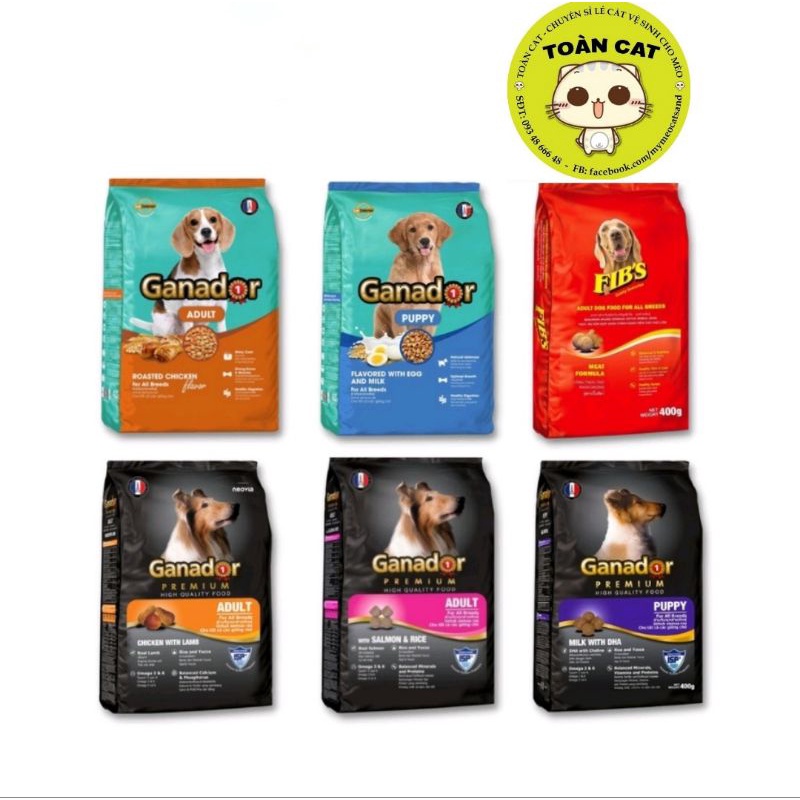 Thức Ăn Cho Chó Hạt Ganador 400g -Thức ăn cho chó