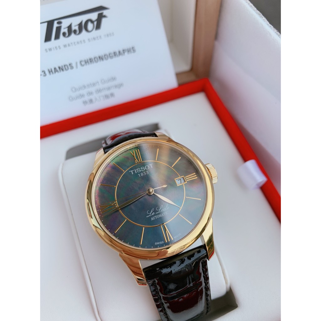 Đồng hồ nam chính hãng Tissot Le Locle Automatic T41.5.423.93 - Máy cơ tự động - Kính Sapphire
