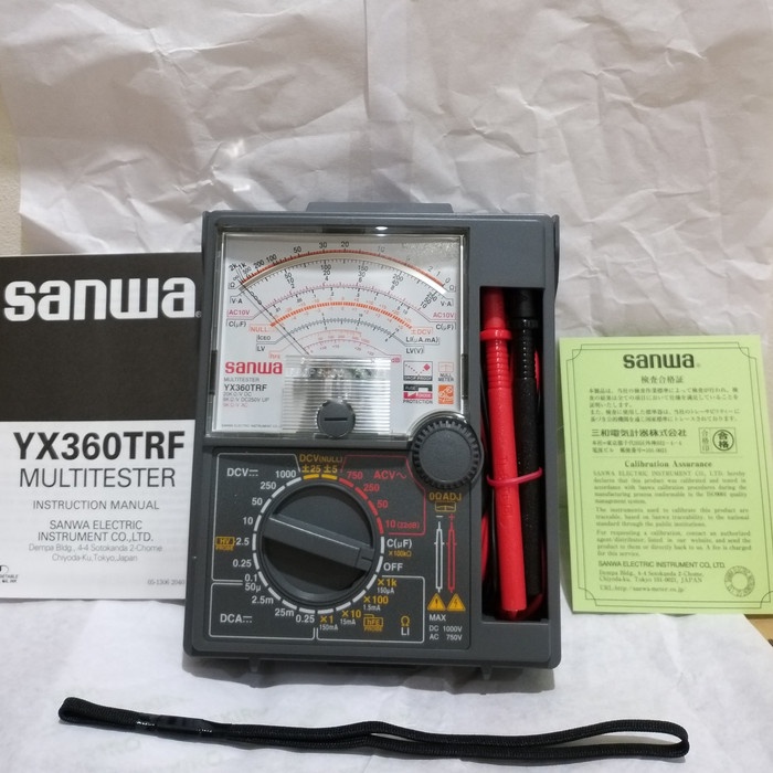 Đồng hồ Đo Điện vạn năng Sanwa YX-360TRF- Xuất xứ Nhật Bản- Chỉ Thị Kim