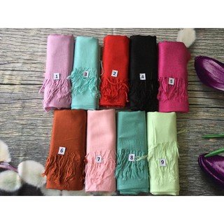 KHĂN MỘT MÀU NỮ CHẤT MỎNG NHẸ NHÀNG