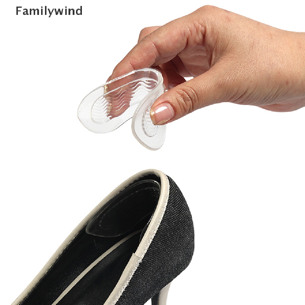 1 Cặp Miếng Silicone Dán Gót Giày Chống Trượt Cho Nam Nữ