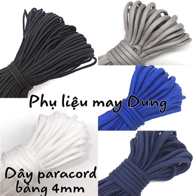 Dây dù Paracord làm vòng tay 4mm | BigBuy360 - bigbuy360.vn