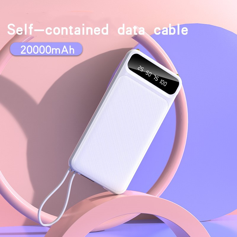 Sạc dự phòng mini YM228 20000mAh màu sắc tươi tắn dễ thương