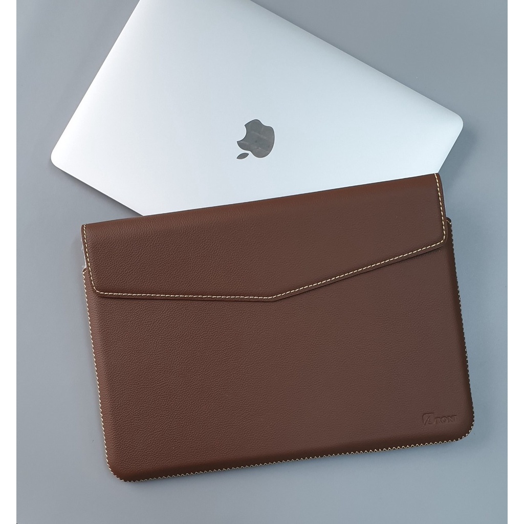 Bao da thật cho Macbook - Laptop 15inch - 16inch handmade TONI