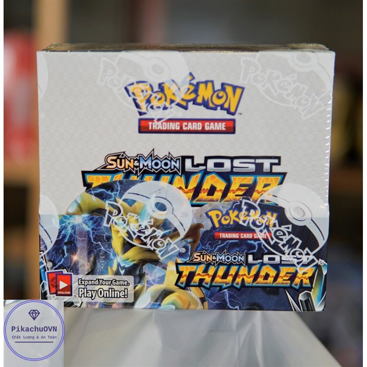 Bộ Thẻ Bài Pokemon TCG 324 Card Game Sun&Moon Lost Thunder Sưu Tập Đẹp Đọc Đáo