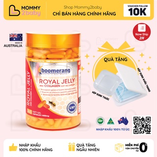 Viên uống sữa ong chúa Royal Collagen Boomerang [Nhập Khẩu Chính Hãng]