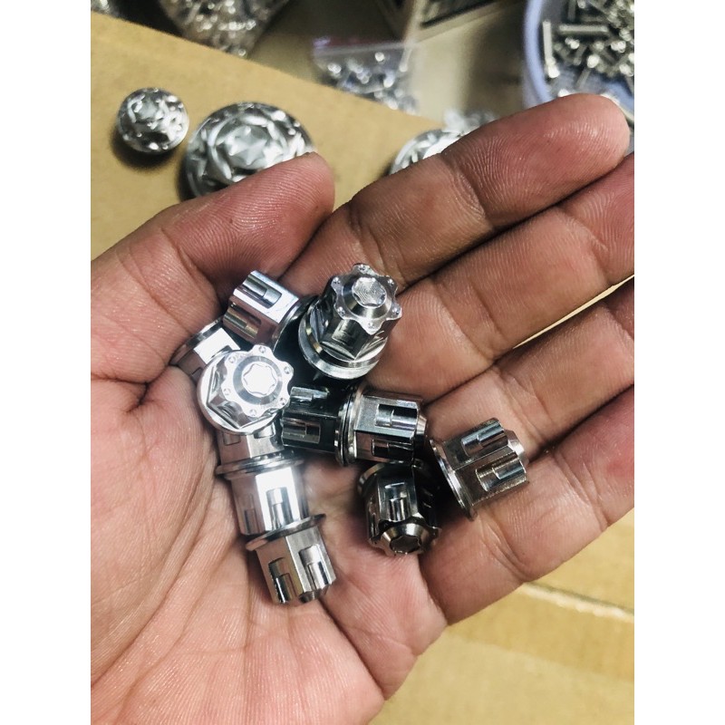 Tán Salaya inox 304 cnc 10 li bít đầu tuyệt đẹp