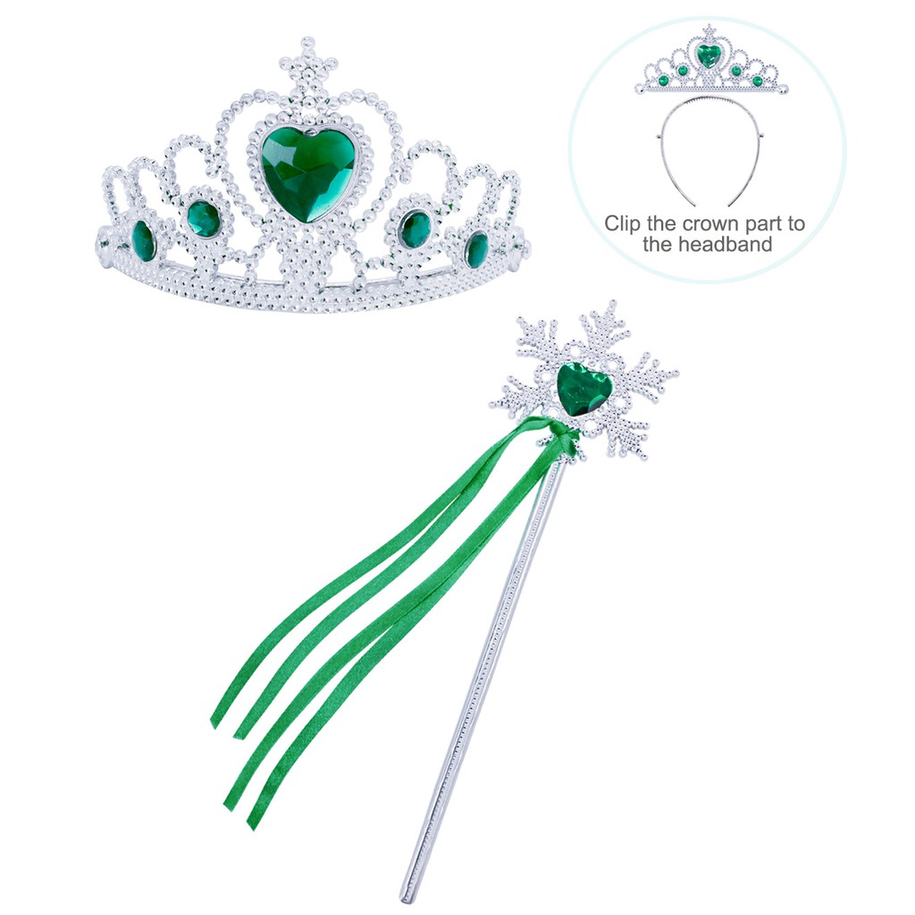 Bộ trang phục công chúa Elsa xinh đẹp thích hợp làm quà sinh nhật/ hoá trang Halloween cho bé