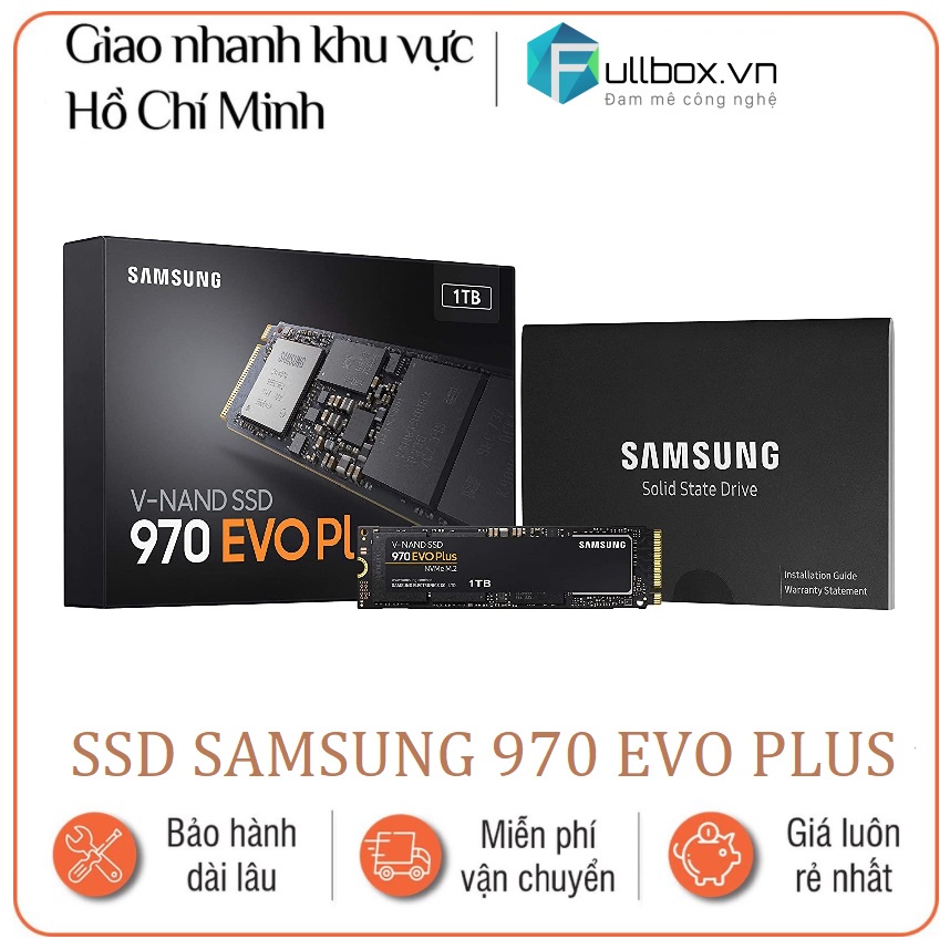 Ổ cứng SSD M.2 PCIe NVMe Samsung 970 EVO Plus 250GB | BigBuy360 - bigbuy360.vn