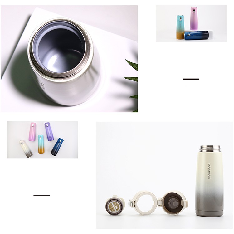 Bình Giữ Nhiệt Lock&Lock Holiday Sunset I.d Tumbler 450ml