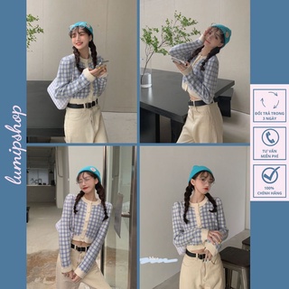 Áo cardigan croptop sành điệu cá tính