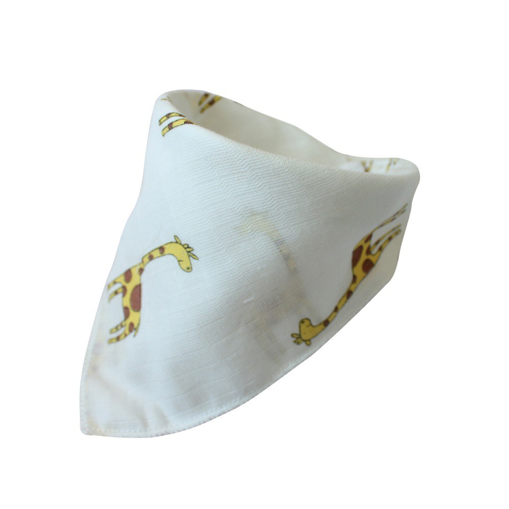 Yếm cotton hình tam giác dễ thương cho bé