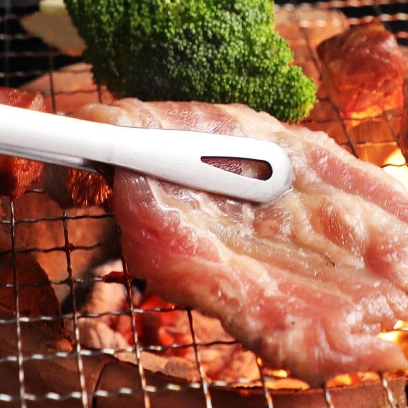 Kẹp Gắp Thức Ăn Bằng Thép Không Gỉ Cán Dài Chống Trượt Đa Năng Tiện Dụng Cho Nhà Bếp