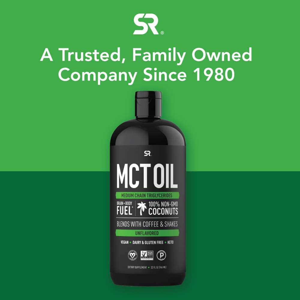 Dầu dừa MCT Oil chuyển hóa chất béo Medium Chain Triglycerides 946ml [Hàng Mỹ]