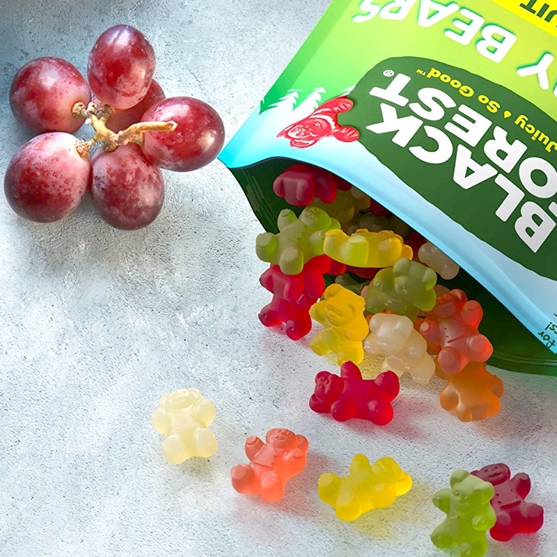 Kẹo dẻo hữu cơ hình gấu Black Forest cho bé ăn dặm