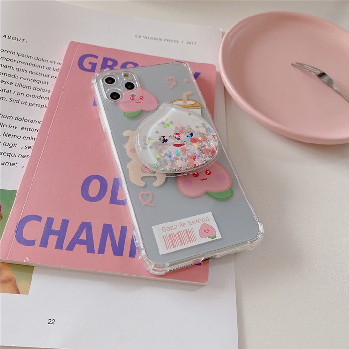 Ốp Lưng iPhone 7/8/7Plus/8Plus/X/XS/XSMax/11/11Pro/11Max Có Giá Đỡ Gắn Lưng - Mã TZAC275