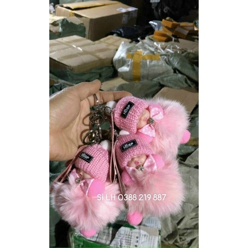 Búp Bê Móc Khoá, Móc Túi, Đồ Trang Trí Dễ Thương