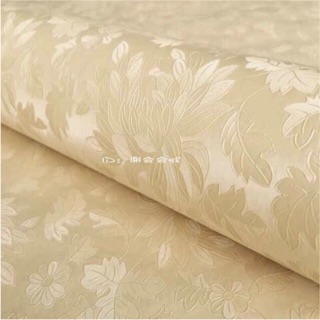 Giấy dán tường cúc vàng khổ 1m22