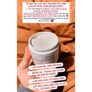 Mặt nạ Kiehl's đất sét cho da dầu mụn ẩn