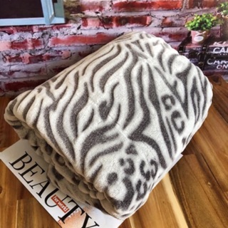 🌹Mền tuyết thái lan Beo vằn xám size 1,7m x 2,2m
