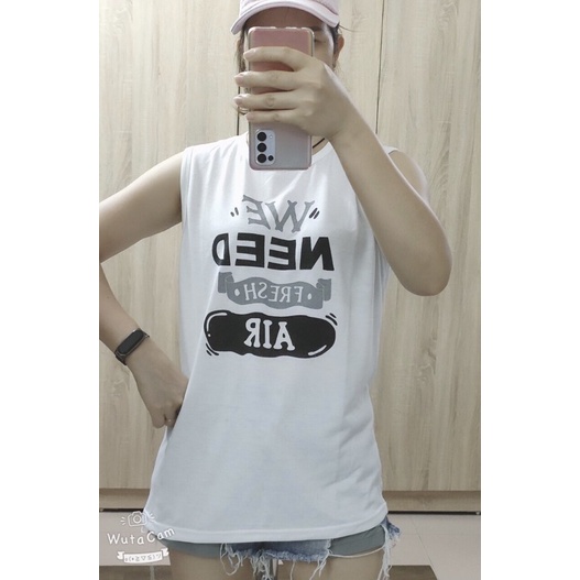 [XẢ KHO -UNISEX]-Áo 3 lỗ sát nách tanktop unisex xuất dư(ảnh tự chụp)