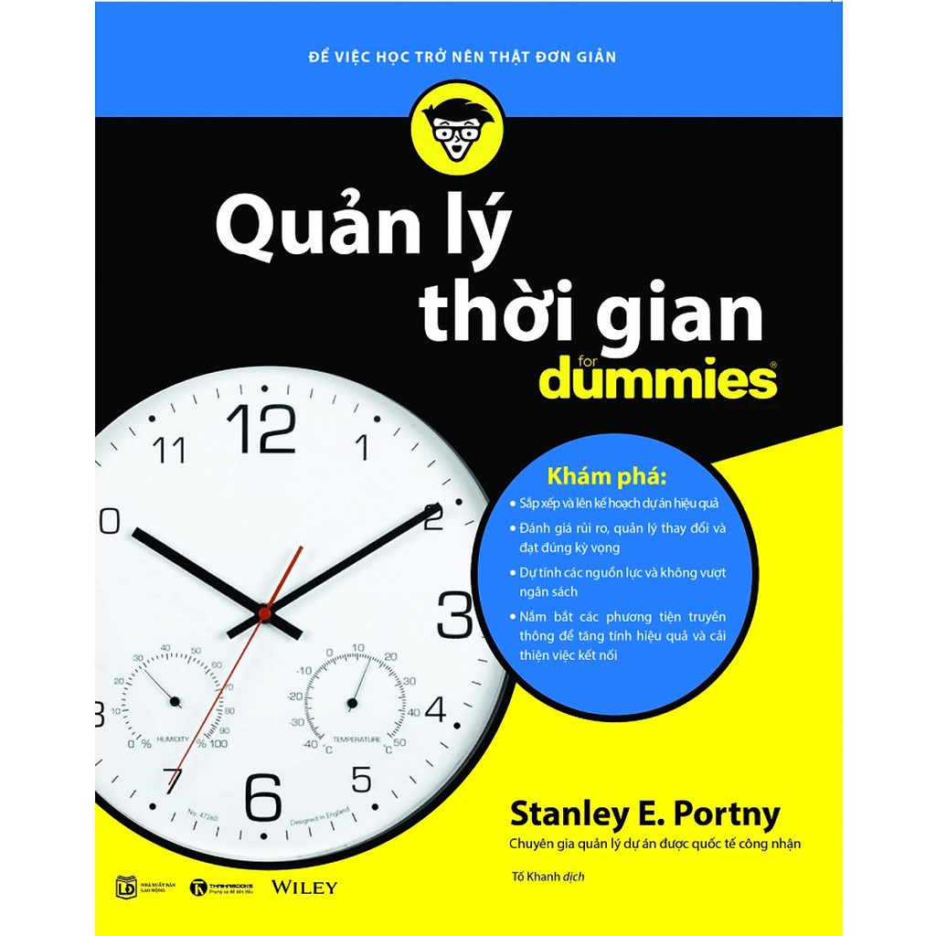 Sách - Quản Lý Thời Gian For Dummies ( Tặng Postcard Xuân bốn mùa )