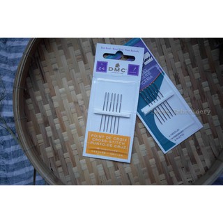 Kim thêu tay Pháp DMC combo 2 vỉ