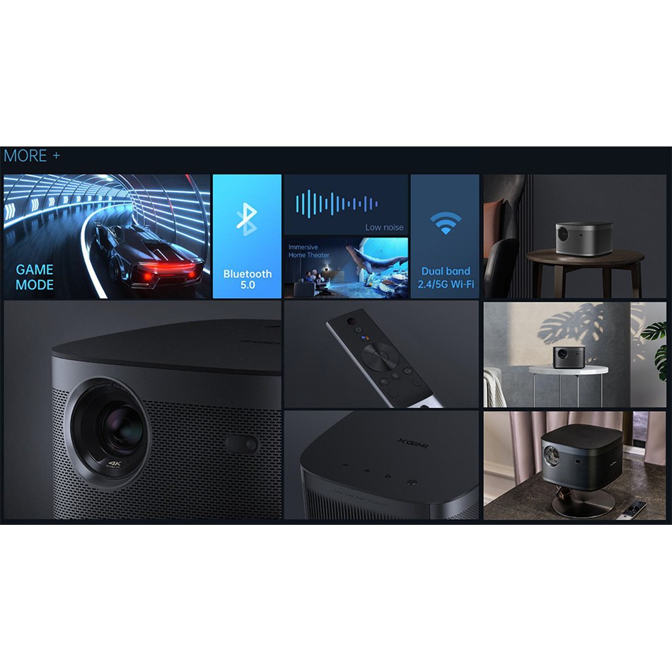 Máy chiếu thông minh XGIMI Horizon Pro  Andorid TV10, 4K HDR10, Loa Harman Kardon hỗ trợ  DTS