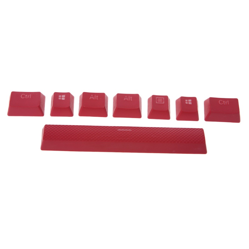 Utake 8 keys/Pack 6.5u Space Bar PBT Keycaps Double Shot Keycaps For Corsair STRAFE K65 K70 K95 Mechanical Keyboard Keycap