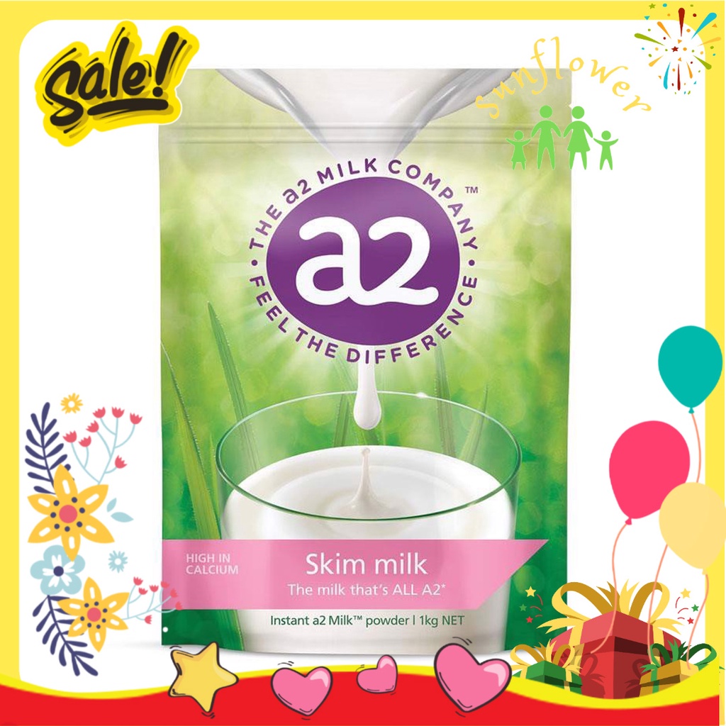 Sữa tách kem a2 Skim Cream 1kg Trên 1 tuổi - Shop Sunflower