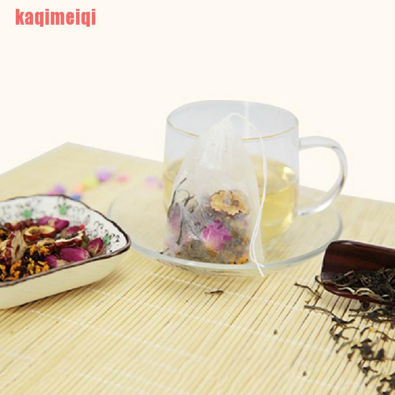 [Hàng mới về] Set 100 túi lọc trà tiện dụng 5.5x7cm