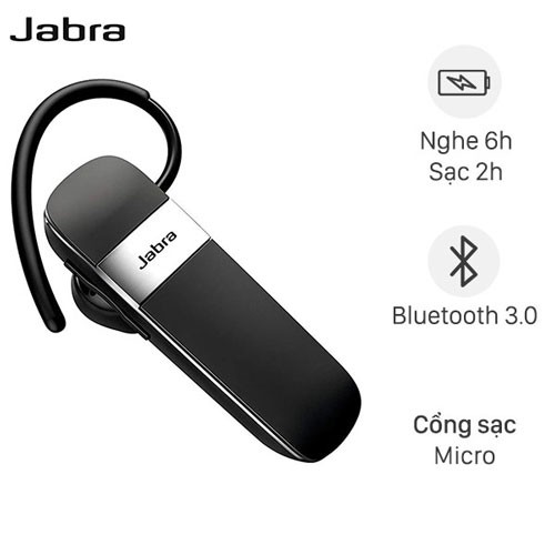 Tai Nghe Bluetooth Đàm Thoại Jabra Talk 15 - Hàng Chính Hãng