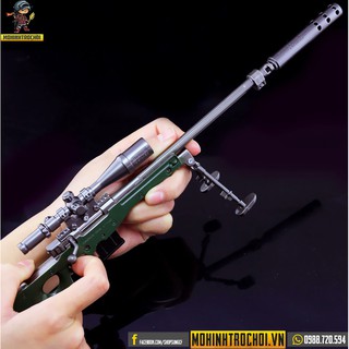 Mô hình pubg - Phụ kiện pubg - Awm 36cm (Nắp ráp)