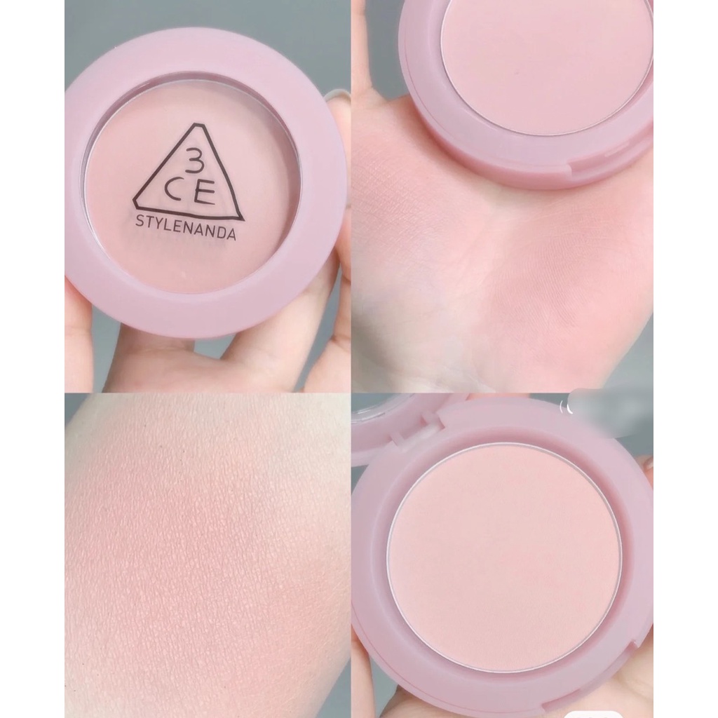 Má Hồng 3CE Split Second Face Blush- Màu City Mauve