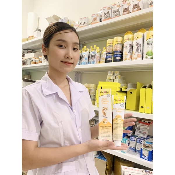 Gel multi vitamin gimcat cho mèo 200g, Gimcat Gel for cat, Gel dinh dưỡng gimcat cho mèo
