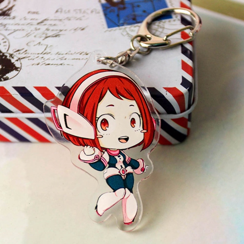 YGT Móc khóa acrylic hình Anime My Hero Academia Manga Todoroki Shoto Bakugou
