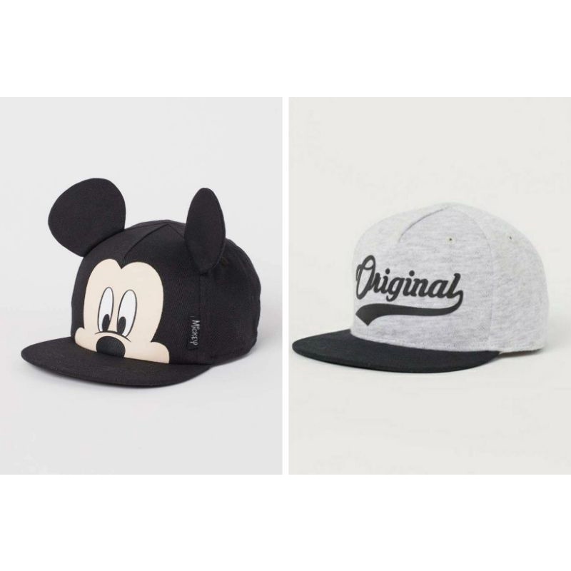 Mũ lưỡi trai HM in hình Mickey