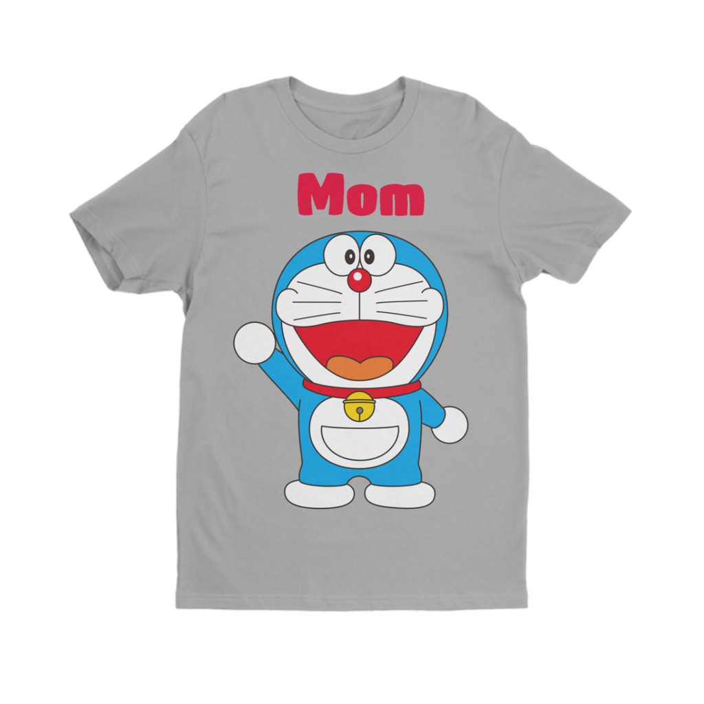 Áo thun doraemon gia đình Mom Dad