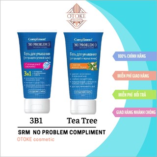 Sữa rửa mặt NO PROBLEM Compliment chứa Salicylic Acid, Tea Tree 200ml-OTOKE