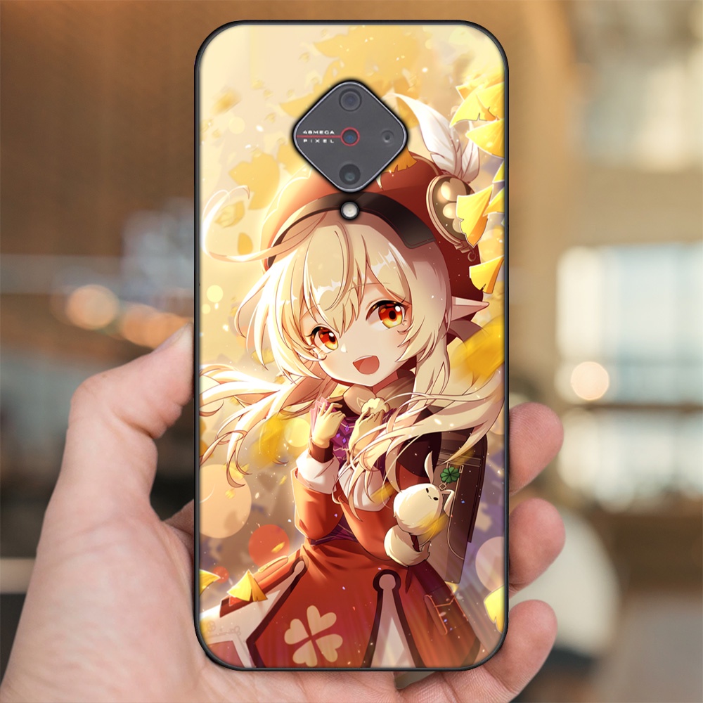 Ốp lưng Vivo S1 Pro viền đen in hình Klee Genshin Impact