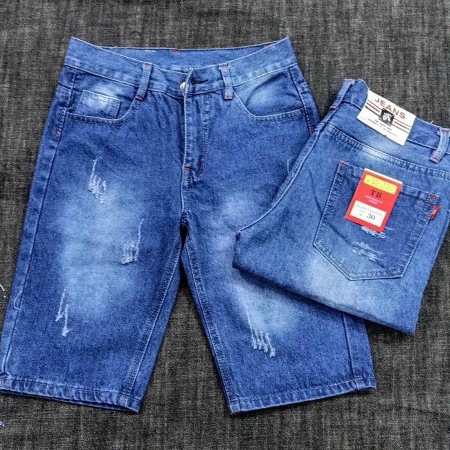 Quần Short Jean Nam Size 45kg-100kg Chất Vải Dày Đep MC Store