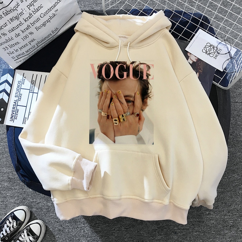 Áo Hoodie Oversize In Hình One Direction Merch Phong Cách Hip Hop Đường Phố Cho Nữ