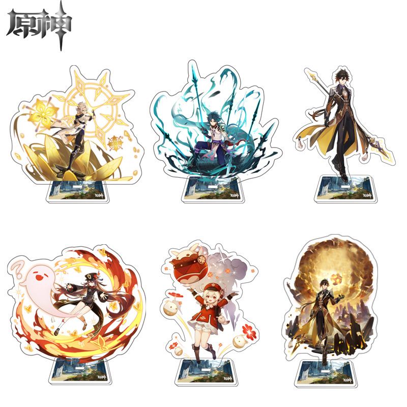 Tượng mica Standee Genshin impact