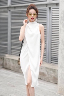 ĐẦM DÁNG SUÔNG CỔ LỌ XẺ TÀ TRẮNG